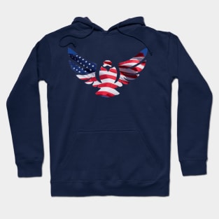 Bald eagle USA T-Shirt Hoodie